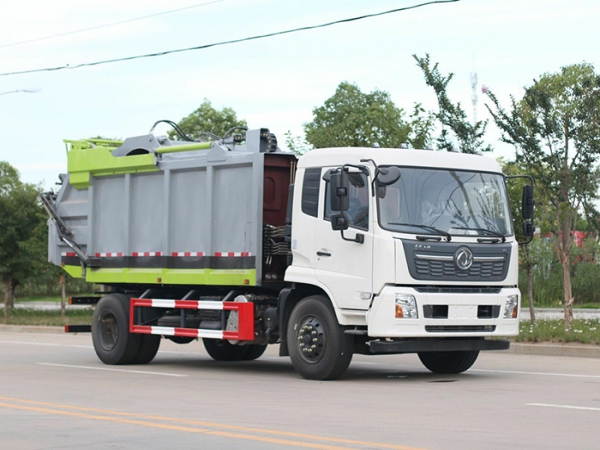 東風天錦14方無洩漏壓縮垃圾車