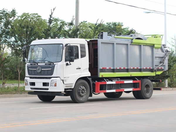 東風天錦14方無洩漏壓縮垃圾車