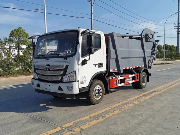 福田歐馬可7方無洩漏壓縮垃圾車